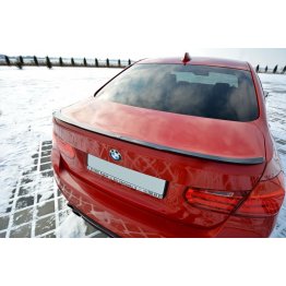 Накладка сплиттер на крышку багажника на BMW 3 F30